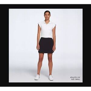 Calia NEW NWT Womens XS Black 16" Birdie Skort Golf Athletic Sports Active